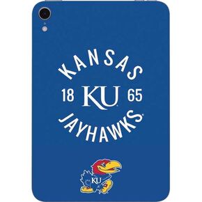 Skinit Decal Tablet Skin Compatible with iPad Mini 7 (2025) - Officially Licensed University of Kansas Jayhawks KY 1865 Design in Saudi Arabia