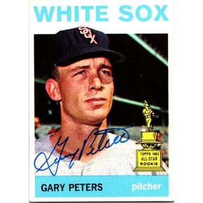 Gary Peters autographed Baseball Card (Chicago Sox) 1964 Topps All Star Rookie #130 - Baseball Slabbed Autographed Cards in Saudi Arabia