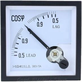 CP-96 SQ-96 CZ-96 0.5-1-0.5 380V 5A Pointer Power Factor Meter 1Pcs in Saudi Arabia
