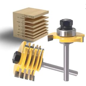 2Pcs 1/4" Shank 6mm Shank Milling Cutter Drill ﻿(6.35mm Shank) in Saudi Arabia