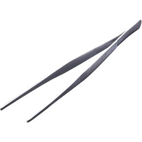 10pcs/pack Straight/Elbow Toothed Stainless Steel Tweezers Surgical Dressing Laboratory Tweezers Clamp (Elbow 16cm 10pcs) in Kuwait