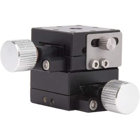 SPXYFES25 XY AXES MANUAL FINE TUNING THELMMING PRATTER مرحلة انزلاق عالي الدقة من ألومنيوم للأدوات البصرية ومعدات أشباه الموصلات 25x25mm in Kuwait