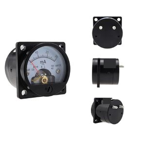 SO-45 AC MA Ammeter Pointer Analog Circular Marine Instrument Measuring Current Tool 1mA-500mA Optional 1Pcs(400MA) in Kuwait