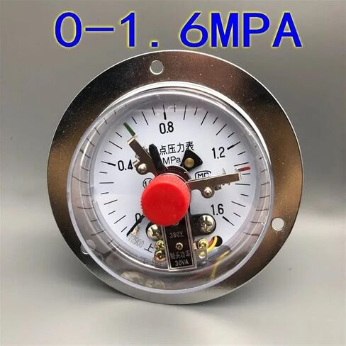 Manometro YXC-100ZT الكهرومغناطيسي المساعد المحوري المحوري مقياس ضغط ضغط مكنسة الفراغ 0-1.66MPA barometer (0-40MPa) in Saudi Arabia