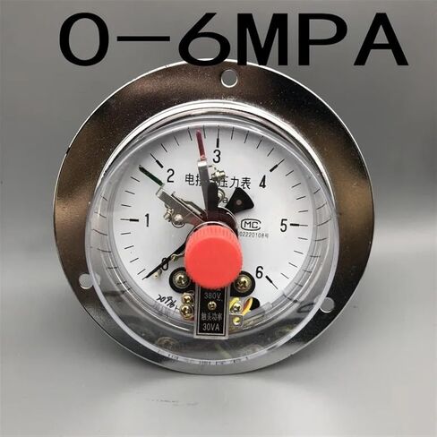 Manometro YXC-100ZT الكهرومغناطيسي المساعد المحوري المحوري مقياس ضغط ضغط مكنسة الفراغ 0-1.66MPA barometer (0-40MPa) in Kuwait