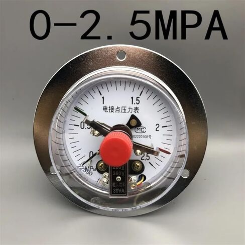 Manometro YXC-100ZT الكهرومغناطيسي المساعد المحوري المحوري مقياس ضغط ضغط مكنسة الفراغ 0-1.66MPA barometer (0-40MPa) in Kuwait
