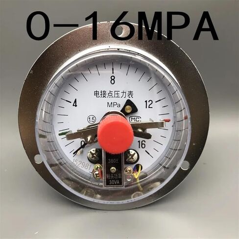 Manometro YXC-100ZT الكهرومغناطيسي المساعد المحوري المحوري مقياس ضغط ضغط مكنسة الفراغ 0-1.66MPA barometer (0-40MPa) in Kuwait