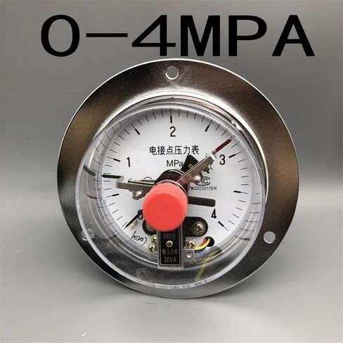 Manometro YXC-100ZT الكهرومغناطيسي المساعد المحوري المحوري مقياس ضغط ضغط مكنسة الفراغ 0-1.66MPA barometer (0-40MPa) in Kuwait