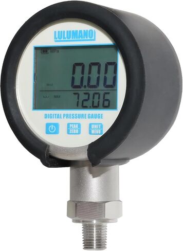 LULUW 2.5" Dial Size, Digital Pressure Gauge,Digital Pressure Sensor,0-10000psi/bar/Mpa, 1/4" NPT Base Mount, 0.5% Accuracy (0-150PSI) in Saudi Arabia