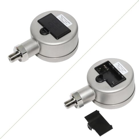 LULUW 2.5" Dial Size, Digital Pressure Gauge,Digital Pressure Sensor,0-10000psi/bar/Mpa, 1/4" NPT Base Mount, 0.5% Accuracy (0-150PSI) in Saudi Arabia