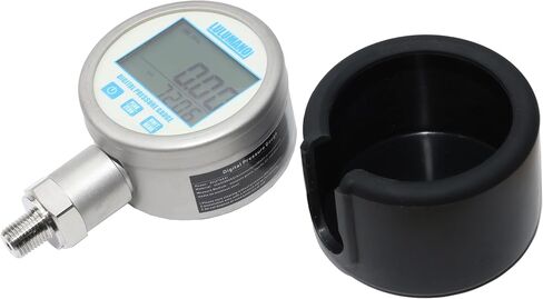 LULUW 2.5" Dial Size, Digital Pressure Gauge,Digital Pressure Sensor,0-10000psi/bar/Mpa, 1/4" NPT Base Mount, 0.5% Accuracy (0-150PSI) in Saudi Arabia