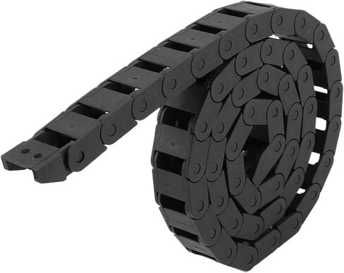 10 x 20mm 10 * 20mm L1000mm Cable Drag Chain Wire Carrier with End Connectors in Saudi Arabia