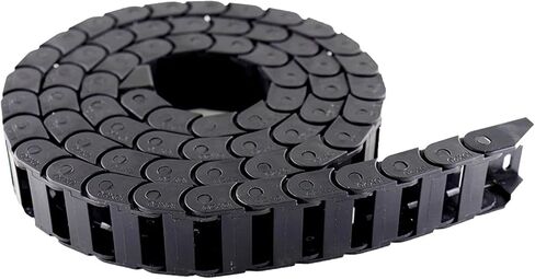 10 x 20mm 10 * 20mm L1000mm Cable Drag Chain Wire Carrier with End Connectors in Saudi Arabia