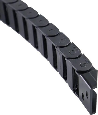 10 x 20mm 10 * 20mm L1000mm Cable Drag Chain Wire Carrier with End Connectors in Saudi Arabia