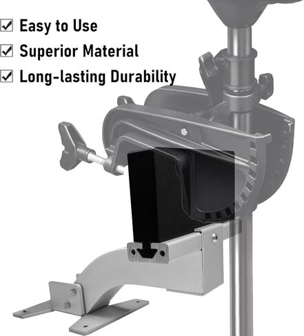 Aluminium Transom Trolling Motor Mount Bracket, Universal Electric Trolling Motor Mount for Kayaks with a Flat Stern, Transom Motor Mount Use for Electric Trolling Motors Only. in Kuwait