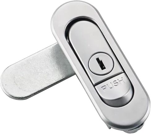 Flat Lock Zinc Alloy is Used for Industrial Machinery and Equipment Cabinet Door Locks Push Type Bounce 1Pcs in Saudi Arabia
