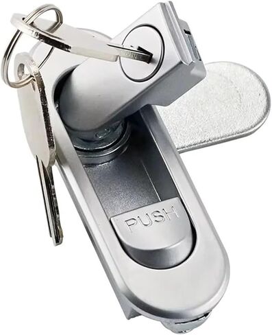 Flat Lock Zinc Alloy is Used for Industrial Machinery and Equipment Cabinet Door Locks Push Type Bounce 1Pcs in Saudi Arabia