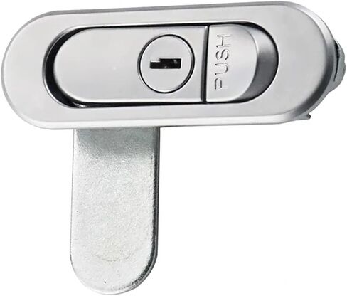 Flat Lock Zinc Alloy is Used for Industrial Machinery and Equipment Cabinet Door Locks Push Type Bounce 1Pcs in Saudi Arabia