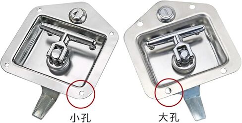 304 Stainless Steel Panel Lock T-Type Latch for Industrial Cabinet 1Pcs(MS858-2) in Saudi Arabia