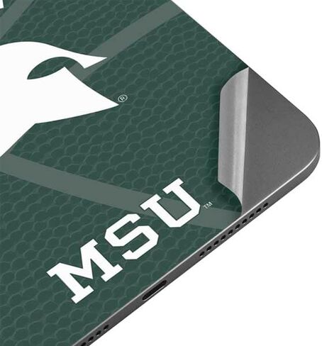 Skinit Decal Tablet Skin Compatible with iPad Mini 7 (2025) - Officially Licensed Michigan State University Jersey Split Design in Saudi Arabia