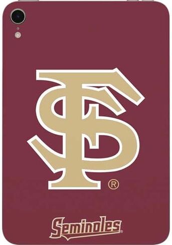 Skinit Decal Tablet Skin Compatible with iPad Mini 7 (2025) - Officially Licensed Florida State FSU Seminoles Initials Design in Saudi Arabia