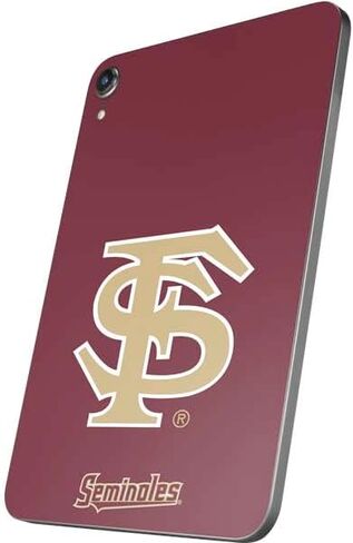 Skinit Decal Tablet Skin Compatible with iPad Mini 7 (2025) - Officially Licensed Florida State FSU Seminoles Initials Design in Saudi Arabia