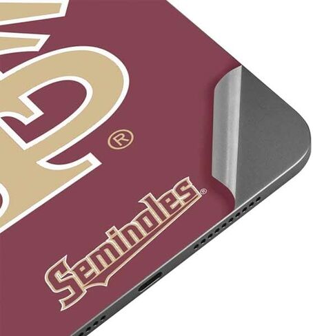 Skinit Decal Tablet Skin Compatible with iPad Mini 7 (2025) - Officially Licensed Florida State FSU Seminoles Initials Design in Saudi Arabia