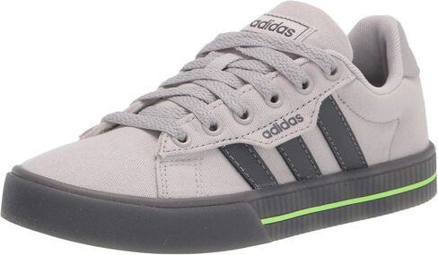 Adidas Daily 3.0 Skate Shoe, Black/Black/Grey, 7 US Unisex Little Kid in Saudi Arabia