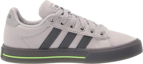 Adidas Daily 3.0 Skate Shoe, Black/Black/Grey, 7 US Unisex Little Kid in Saudi Arabia