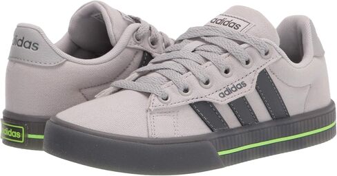 Adidas Daily 3.0 Skate Shoe, Black/Black/Grey, 7 US Unisex Little Kid in Saudi Arabia