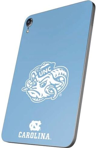 Skinit Skinit Tablet Skiner متمثلًا مع iPad Mini 7 (2025) - التصميم المرخص رسميًا لجامعة نورث كارولينا تارز in Saudi Arabia