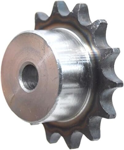 التروس الحلزونية الصناعية 08B ضرس 9/10/11/12/13/14/15/16/17/18/19/19/20/21/22/23/24 نكتة محرك أقراص صناعي الصلب A3 الصلب (الحجم: 16 أسنان) in Kuwait