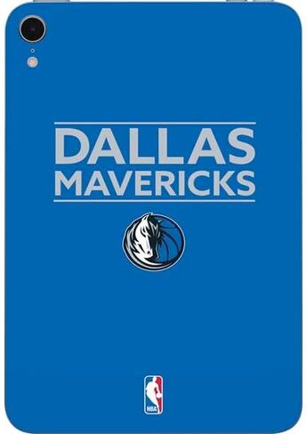 Skinit Skinit Tablet Skin متوافق مع iPad Mini 7 (2025) - تصميم NBA Dallas Mavericks الصلب المرخص رسميًا in Saudi Arabia