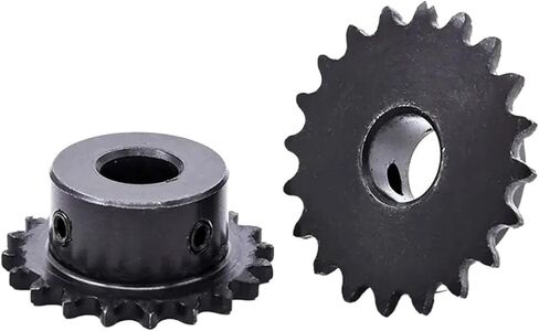 التروس الحلزونية الصناعية 04C تروس السلسلة 45# الصلب 10 عجلات صراخ صناعية مع تجويف سلك أعلى 5 مم 6 مم 10 مم (اللون: GFBI1022-D) in Kuwait