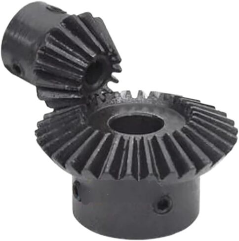 Industrial helical Gear 1 Pair 1:2 Bevel Gear 1.5 Modulus 15 Teeth :30 Teeth Transmission / 90 Degrees Bore 6mm 8mm 10mm (Size : 15T B 12 30T B 10) in Saudi Arabia