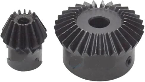 Industrial helical Gear 1 Pair 1:2 Bevel Gear 1.5 Modulus 15 Teeth :30 Teeth Transmission / 90 Degrees Bore 6mm 8mm 10mm (Size : 15T B 12 30T B 10) in Saudi Arabia