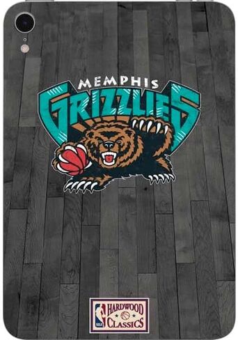 Skinit Decal Tablet Skin Compatible with iPad Mini 7 (2025) - Officially Licensed NBA Memphis Grizzlies Large Logo Design in Saudi Arabia