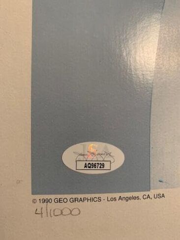 Carl Yastrzemski 1991 موقعة يدويًا على مدار 24 × 36 بطاقة البيسبول نادرة JSA - MLB بطاقات البيسبول الموقعة in Saudi Arabia
