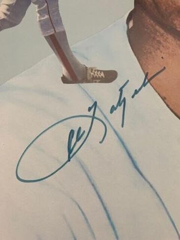CARL YASTRZEMSKI 1991 HAND SIGNED OVERSIZED 24x36 BASEBALL CARD RARE JSA - MLB Autographed Baseball Cards in Saudi Arabia