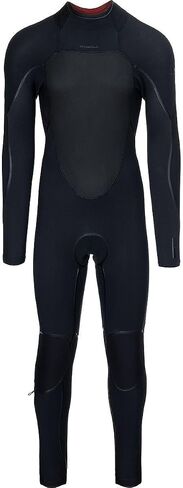O'Neill 3/2mm Psycho Tech Back Zip Full Wetsuit-Black/Black-Medium Tall in Saudi Arabia