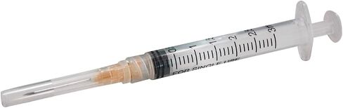 100pack 3ml/cc - السلامة ملفوفة بشكل فردي (22 جم × 1.5 بوصة) in Saudi Arabia