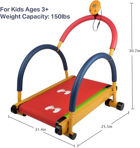 Kids Treadmill Workout Equipment - Indoor Toddler Gym, Toddler Treadmills for Home in Saudi Arabia