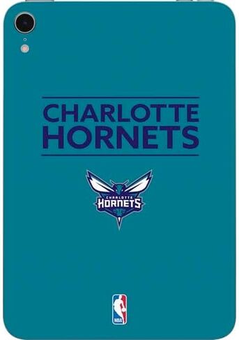 Skinit Decal Tablet Skin Compatible with iPad Mini 7 (2025) - Officially Licensed NBA Charlotte Hornets Large Logo Design in Saudi Arabia