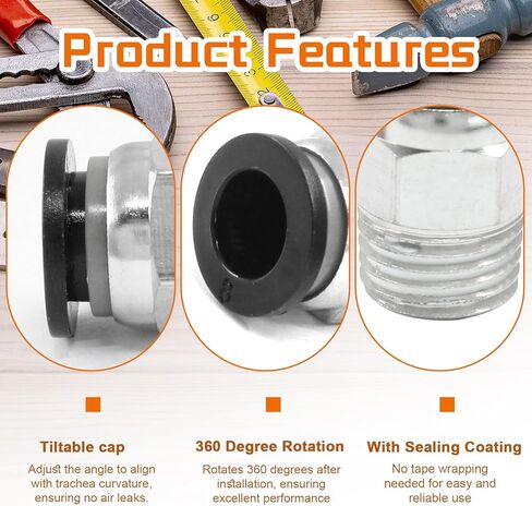 10 Pcs Push to Connect Fittings 8mm Tube OD x 1/4 Inch NPT Thread, Male Straight Pneumatic Air Hose Quick Connect Fittings in Saudi Arabia