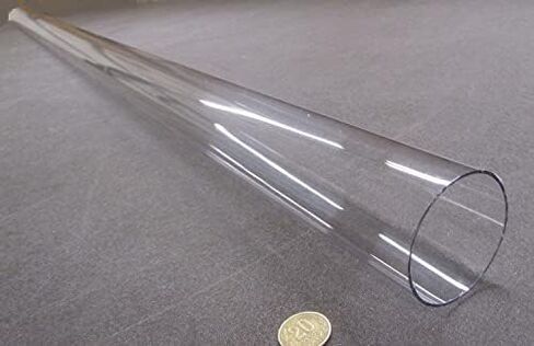 Polycarbonate Round Tube 2 1/2" (2.50") OD x 2 3/8" (2.375") ID x 1/16" Wall x 36" (More Length Options) in Kuwait