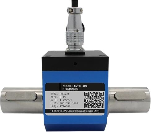 Rated Range 0.1-5NM Dynamic Torque Sensor, Shaft Rotation Sensor Torque Transducer for Gearbox SOPN-206 in Saudi Arabia