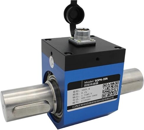 Rated Range 0.1-5NM Dynamic Torque Sensor, Shaft Rotation Sensor Torque Transducer for Gearbox SOPN-206 in Saudi Arabia