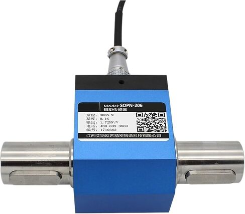 Rated Range 0.1-5NM Dynamic Torque Sensor, Shaft Rotation Sensor Torque Transducer for Gearbox SOPN-206 in Saudi Arabia