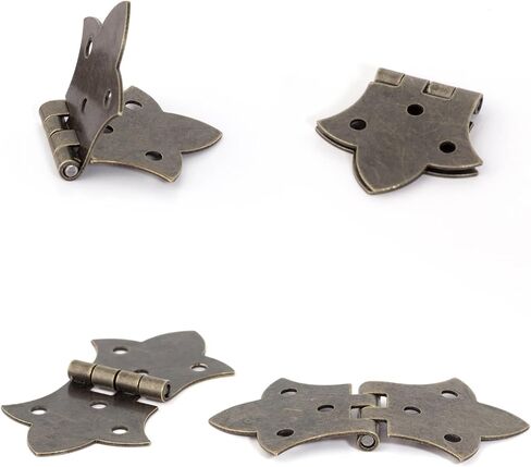 Vintage Metal 270 Degree Decorative Hinges 2Pcs in Saudi Arabia