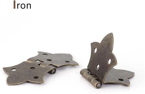 Vintage Metal 270 Degree Decorative Hinges 2Pcs in Saudi Arabia